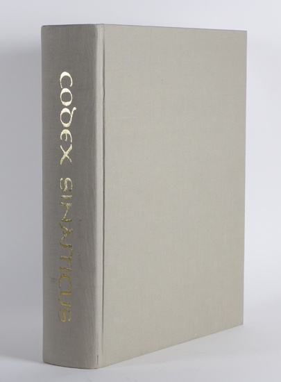 [Medieval manuscripts]. Codex Sinaiticus. London/ Peabody, British Library/ Hendrickson Publishers...