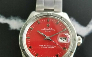Mens Rolex Oyster Perpetual Date 1970s 1501 35mm