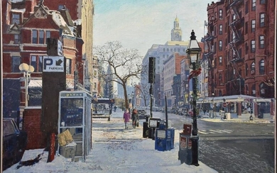 Michael Joseph (AMERICAN, b. 1945), oil on canvas