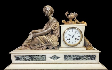 Napoleon III - Marble, Patinated bronze - 1850-1900