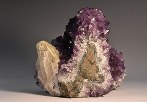 Natural History - Geology, a good amethyst geode, with