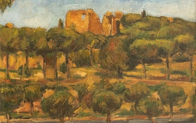ORFEO TAMBURI (Jesi, 1910 - Parigi, 1994) Terme di Caracalla...