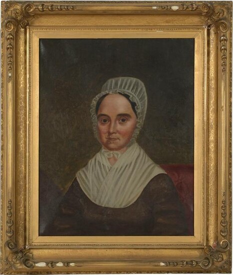 Oil on Canvas Portrait of Elizabeth Rogers Phillip