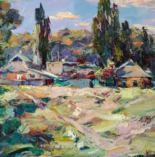 Oil painting Evening Alexander Nikolaevich