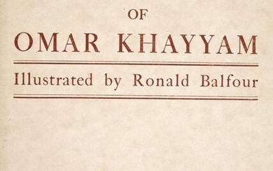 Omar Khayyam.