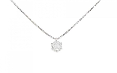 PT Solitaire Diamond Necklace 0.303CT