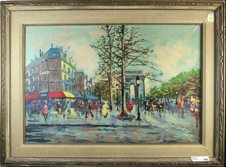 Painting, Champs-Elysees