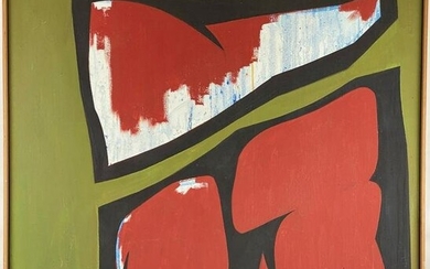 Pair of Abstract Works by Walter Stomps, Jr.