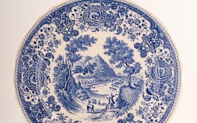 Piatto in ceramica Villeroy & Boch Mettlach Burgenland