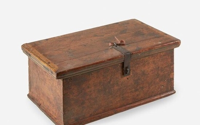 Pine Bible box, 18th century