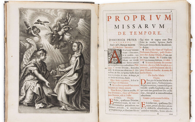 Plantin Press.- Missale romanum..., Antwerp, Plantin/Moretus, 1675 & another (2)