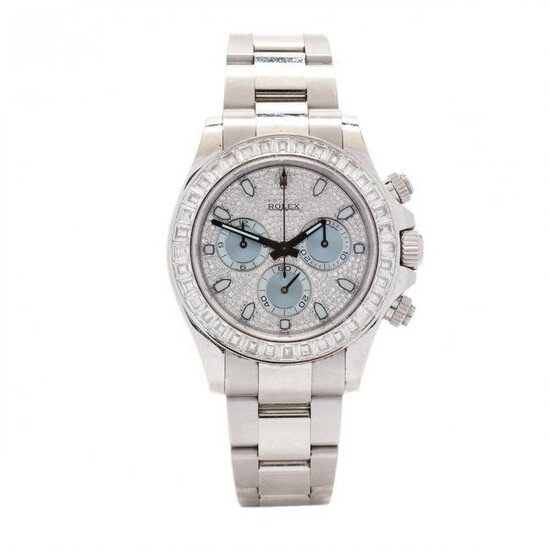 Platinum and Diamond Daytona Watch, Rolex