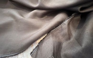 Pure Linen fabric - 1200 x 155 cm - Linen - 20th century