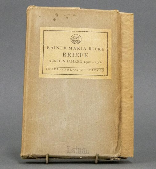 Rainer Maria Rilke Briefe Aus Den Jahren 1902-1906