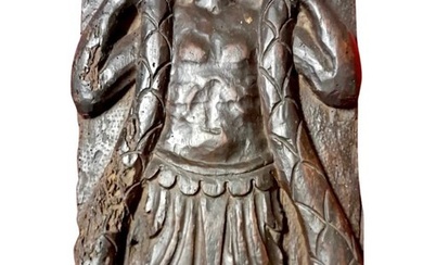 Relief, figura mitologica, XVI Secolo - 40 cm - Wood