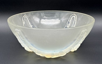 Rene Lalique Villeneuve Glass Bowl
