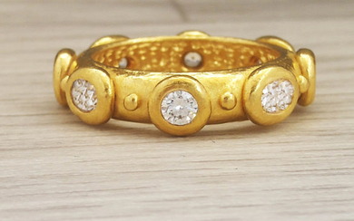 Robergé - 22 kt. Gold - Ring - 1.80 ct Diamond - Diamond
