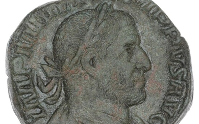 Roman Empire, Philippus I, 244–249, Sestertius, Rome 248, 17.55 gr, RIC 159,...