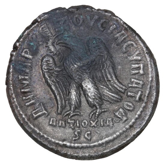 Roman Empire, Philippus II, 247–249, Seleucis & Pieria, Antiochia, Tetradrachm, 12.67 g,...