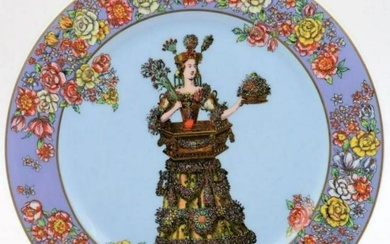 Rosenthal Versace "Summer" Porcelain Charger