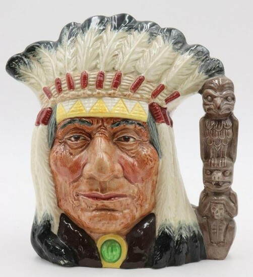 Royal Doulton "North American Indian" Porcelain Toby
