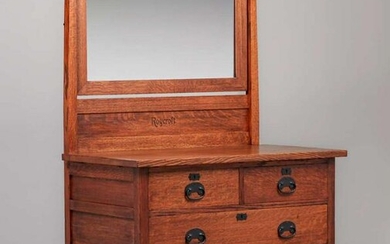 Roycroft Four-Drawer Dresser c1905