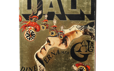SALVADOR DALI'S SURREAL COOKBOOK DEDICATED TO GALA. - THE DINÉS WITH GALA IN 1979. NO. 865 OUT OF 1500 NUMBERED EXAMPLES.