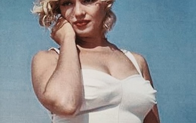 Sam Shaw (1912-1999) - Amagansett beach 1957 Marilyn Monroe