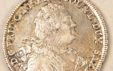 Saxonian silver thaler of 1763