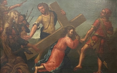 Scuola italiana del XVII secolo - Cristo portacroce