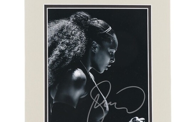 Serena Williams Signed "Momma Smash" American Tennis Legend Photo Print