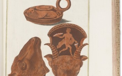 Serie di trecento tavole in rame rappresentanti pitture di vasi degli antichi etrusci