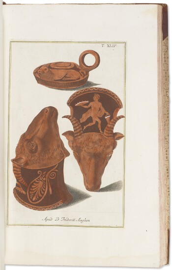 Serie di trecento tavole in rame rappresentanti pitture di vasi degli antichi etrusci