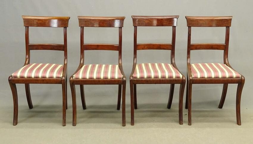 Set of 19th c. Klismos Chairs