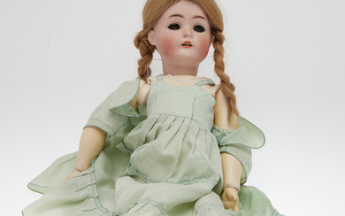 Simon & Halbig for Kämmer Reinhardt, doll, porcelain, mid-20th century, Germany.