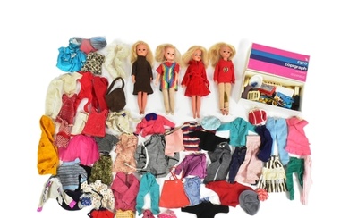 Sindy - a large collection of assorted vintage c1970s Pedigr...