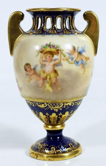 Small Vienna Porcelain Vase