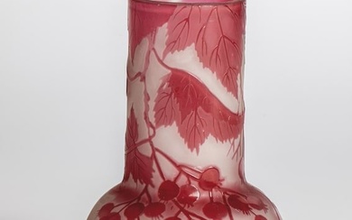 Small vase with elderberry