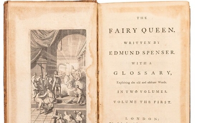 Spenser, Edmund. The Fairy Queen. London: J. and R. Tonson in the Strand, 1758. 5 láminas.