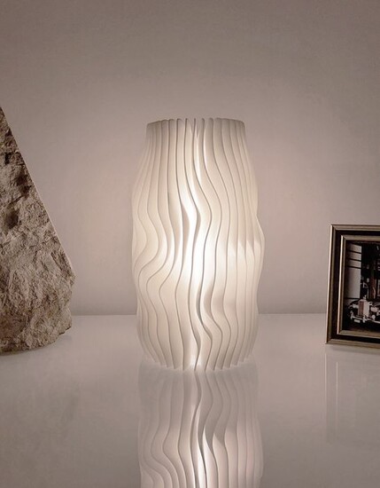 Swiss Design - Lamp, Table lamp - Glacier #1 Night light Limited edition (1/330)