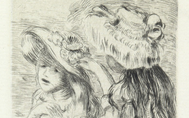 THÉODORE DURET Die Impressionisten. Bound volume with complete text, 2 etchings by Renoir,...