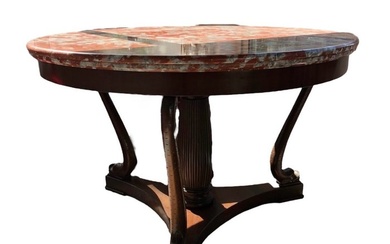 Table (1) - Marble, Wood