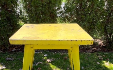 Tolix Yellow Table 55