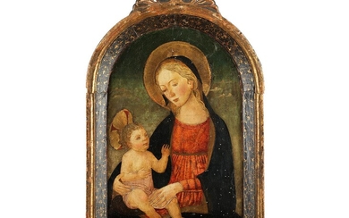 Toskanisches Andachtsbild, Maria mit dem Kind