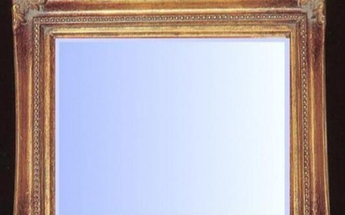 Traditional Gold Gilt Beveled Mirror