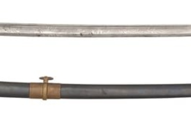 US Model 1850 Foot Officer's Sword Inscribed to CHT - Charles H. Tobey of the 58th Mass Volunteers