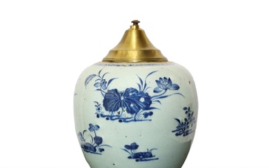 Vaso in porcellana cinese della Dinastia Qing, imperatore Qianlong, Nineteen°...