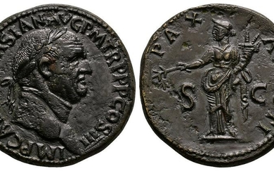 Vespasian - Pax Sestertius