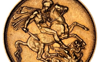 Victorian Gold Sovereign, 1872