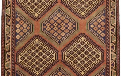 Vintage Farmhouse Geometric Style 4X7 Tribal Oriental Rug Office Decor Carpet
